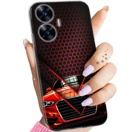 etui-do-realme-c55-narzo-n55-wzory-auto-motor-pojazdy-samochody-obudowa