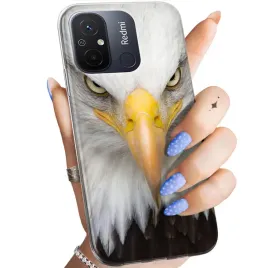 etui-do-xiaomi-redmi-12c-wzory-orzel-sokol-eagle-obudowa-pokrowiec-case