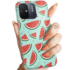etui-do-xiaomi-redmi-12c-wzory-owoce-arbuz-ananas-cytryny-obudowa-pokrowiec