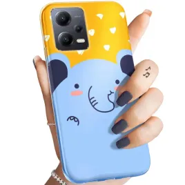 etui-do-redmi-note-12-5g-poco-x5-wzory-slon-slonie-sloniki-obudowa-case