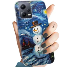 etui-do-redmi-note-12-5g-poco-x5-wzory-balwan-zima-snieg-obudowa-case