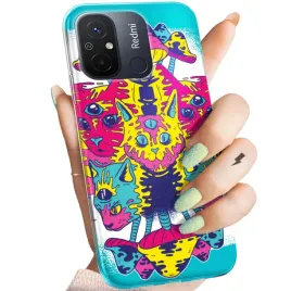 etui-do-xiaomi-redmi-12c-wzory-psycho-lsd-psychodelic-grzybki-obudowa-case
