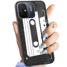 etui-do-xiaomi-redmi-12c-wzory-retro-old-school-muzyka-gry-obudowa-case