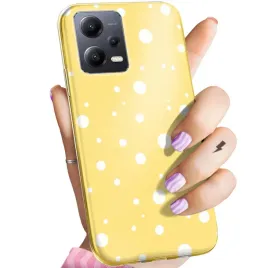 etui-do-redmi-note-12-5g-poco-x5-wzory-kropki-grochy-bokeh-dots-obudowa