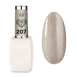 manica-lakier-hybrydowy-led-uv-10ml-latte-glow-207-chlodny-braz-z-brokatem
