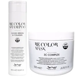 be-color-szampon-maska-do-wlosow-farbowanych-z-keratyna-kawiorem-be-hair