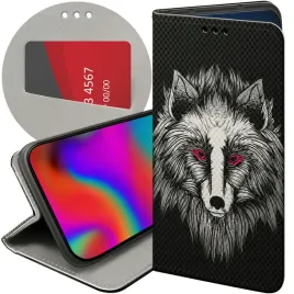 etui-z-klapka-do-xiaomi-redmi-note-10-wzory-wilk-wilkolak-wolf-wilczyca