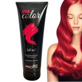 profis-use-color-czerwona-maska-koloryzujaca-do-wlosow-hot-red-250ml