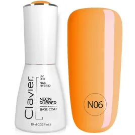 clavier-luxury-neon-rubber-kolorowa-baza-kauczukowa-n06-orange-rainbow-10ml