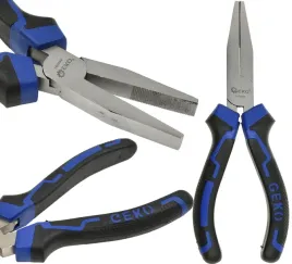 szczypce-wydluzone-plaskie-160mm-crv-premium-geko