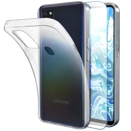 etui-do-samsung-galaxy-a21s-przezroczyste-silikonowe-ochronne-szklo