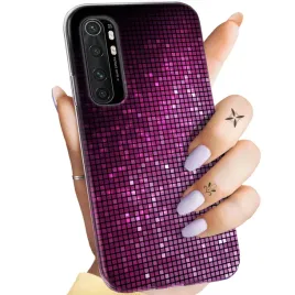 etui-do-xiaomi-mi-note-10-lite-wzory-imitacja-brokatu-brokatowe-blyszczace