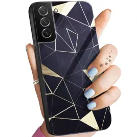etui-szklane-do-samsung-galaxy-s21-fe-wzory-geometryczne-figury-case-szklo