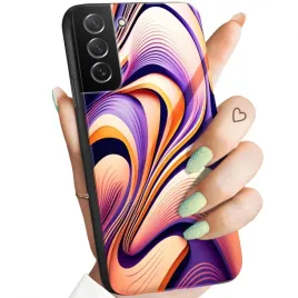 etui-do-samsung-galaxy-s21-fe-wzory-iluzja-kolorowe-abstrakcja-3d-szklo