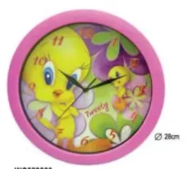 zegar-wiszacy-scienny-ptaszek-tweety-zegarek-sale