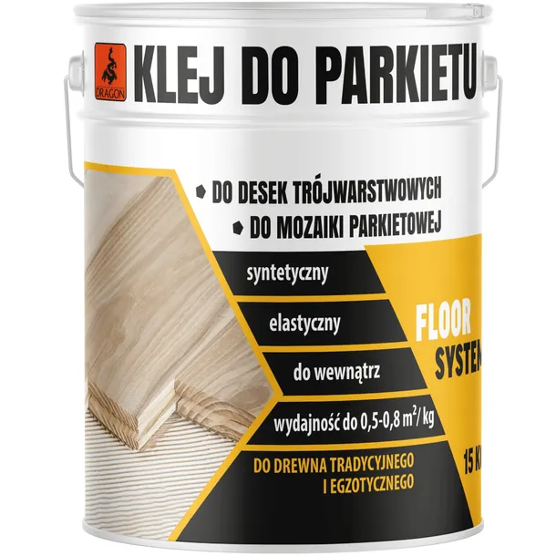 DRAGON Klej do parkietu syntetyczny 15kg