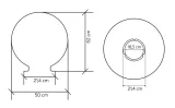 klosz-su-ma-50-cm-e27-bialy