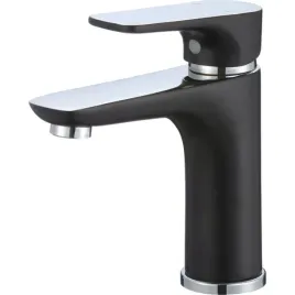 bateria-umywalkowa-stojaca-bez-korka-senja-czarny-chrom-hydroland
