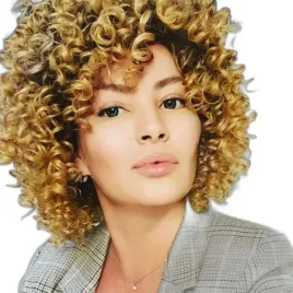 peruka-afro-loki-blond-ombre-krecone-jak-naturalna
