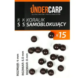 undercarp-koralik-samoblokujacy-brazowy-6mm