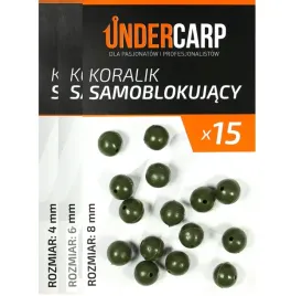 undercarp-koralik-samoblokujacy-zielony-4mm