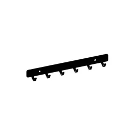 wieszak-scienny-na-klucze-gamet-ws60-czarny-mat
