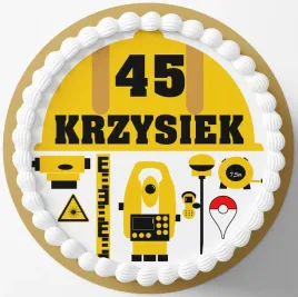 oplatek-waflowy-geodeta-geodezja-zawod-gps-dron-geodezyjne-20cm