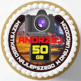 oplatek-waflowy-fotograf-kamerzysta-video-cam-foto-zdjecie-urodziny-20cm