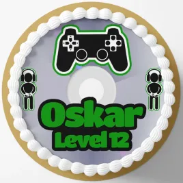 oplatek-waflowy-gamer-gracz-komputer-konsola-level-lvl-player-urodziny-20cm