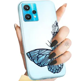 etui-do-realme-9-pro-plus-wzory-motyle-butterfly-barwne-obudowa-pokrowiec