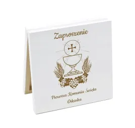 biale-zaproszenie-na-komunie-swieta-grawer-