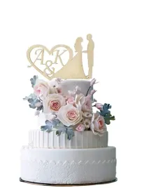 topper-toper-na-tort-weselny-napis-inicjaly-