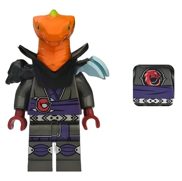 KLOCKI FIGURKA Frak Slitherbottom CUSTOM do LEGO NINJAGO