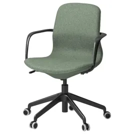 ikea-langfjall-krzeslo-gunnared-zielono-czarny