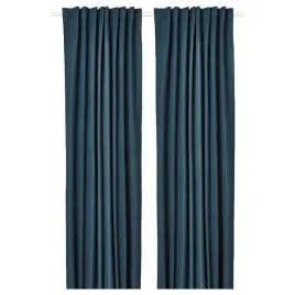 ikea-rosenmandel-zaslony-granatowy-135x300-cm