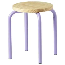 ikea-domsten-stolek-liliowy-sosna