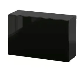 ikea-besta-szafka-selsviken-polysk-czarny-60x22x38