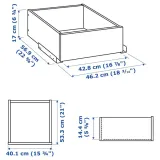 ikea-komplement-szuflada-szklany-front-50x58-cm-stan-nowy