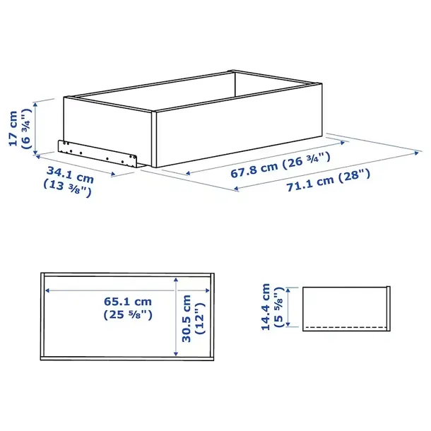 ikea-komplement-szuflada-ciemnoszary-75x35-cm-stan-nowy