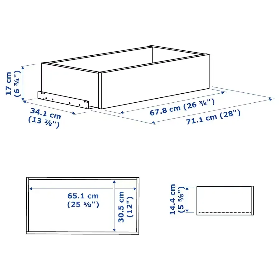 ikea-komplement-szuflada-ciemnoszary-75x35-cm-stan-nowy
