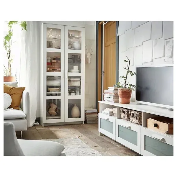 ikea-brimnes-witryna-biala-80x190-cm