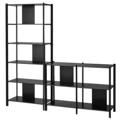 ikea-jattesta-regal-czarny-200x194-cm