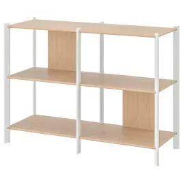 ikea-jattesta-regal-bialy-jasny-bambus-120x85-cm