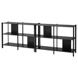 ikea-jattesta-regal-czarny-240x85-cm