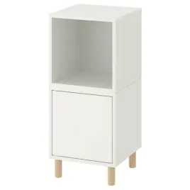 ikea-eket-szafka-z-nozkami-bialy-drewno-35x35x80cm