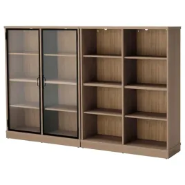ikea-lanesund-regal-szarobrazowy-242x37x152-cm