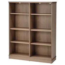 ikea-lanesund-regal-szarobrazowy-121x37x152-cm