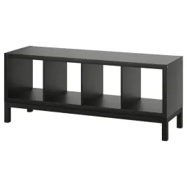 ikea-kallax-regal-z-rama-nosna-czarnybraz-147x59cm