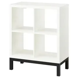 ikea-kallax-regal-z-rama-nosna-bialy-czarny-77x94