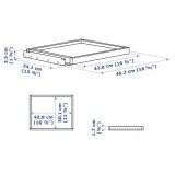 ikea-komplement-wysuwana-taca-bialy-50x35-cm-stan-nowy